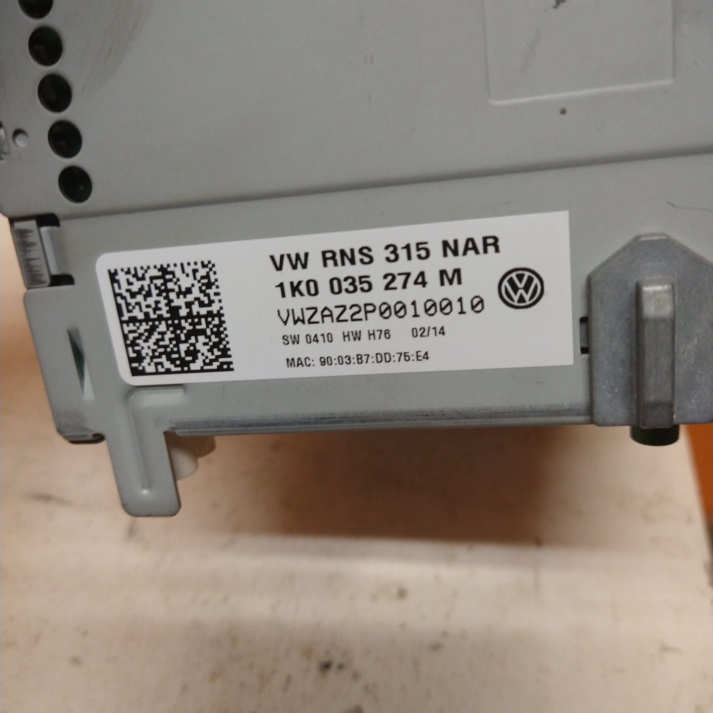 MK6 Radio 1K0035274M