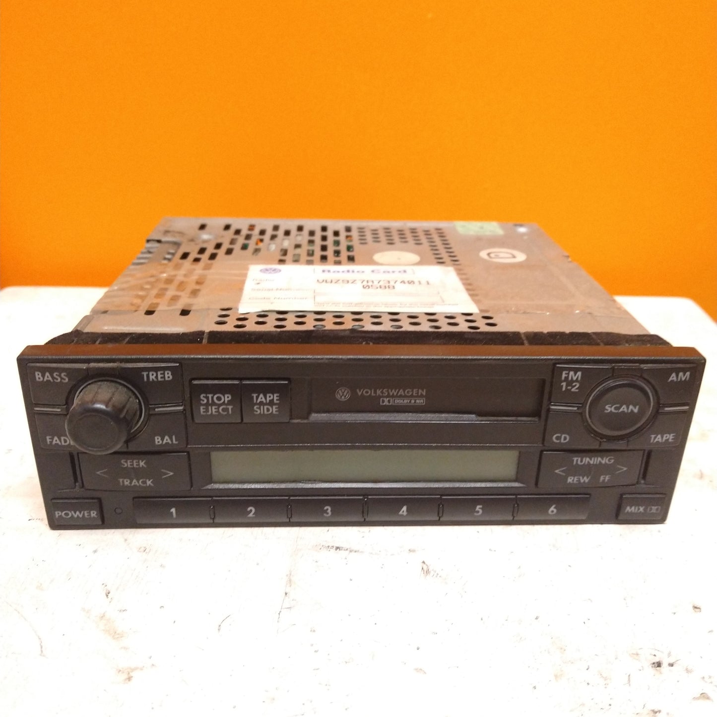 MK4 single DIN RADIO 1J0035180D