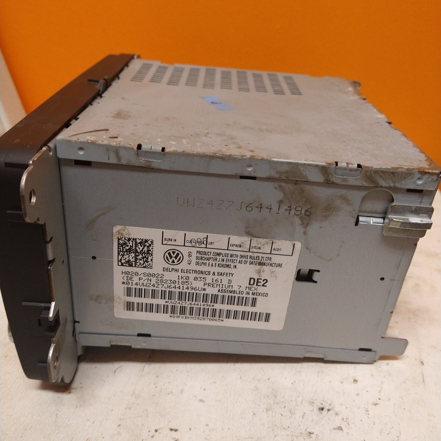 B6 MK5 Radio 1k0035161D