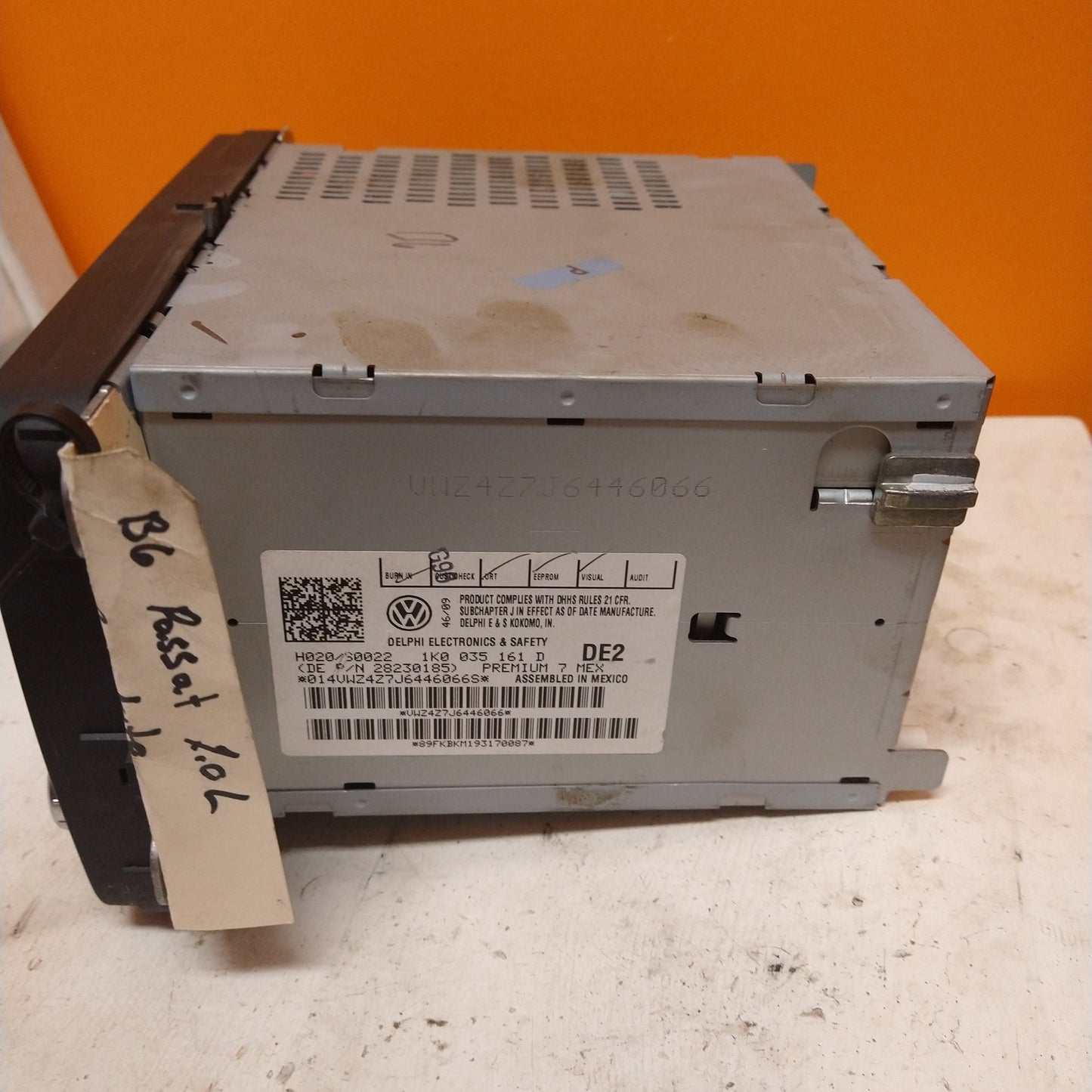 B6 MK5 Radio 1k0035161D