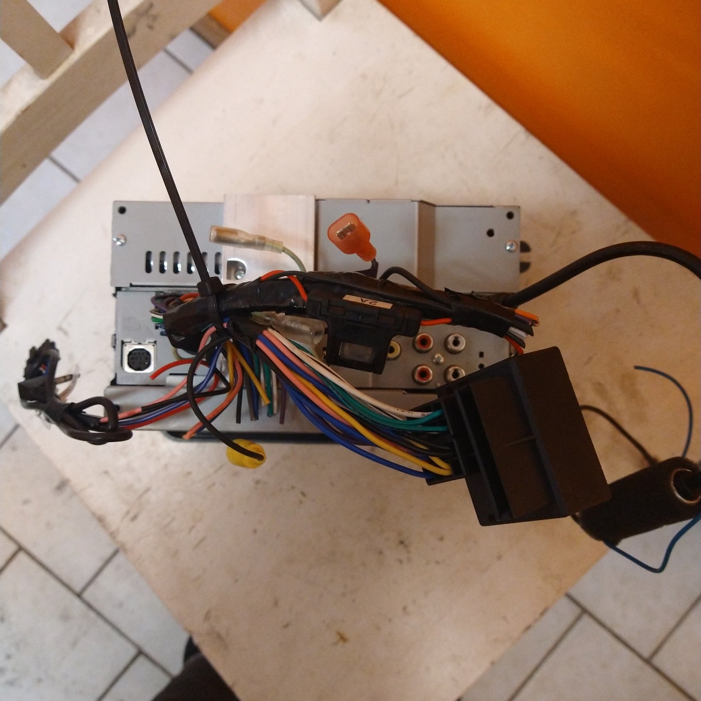 MK5 aftermarket JVC Radio