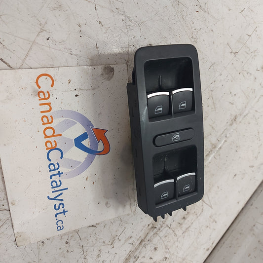 B7 driver door window switches with chrome