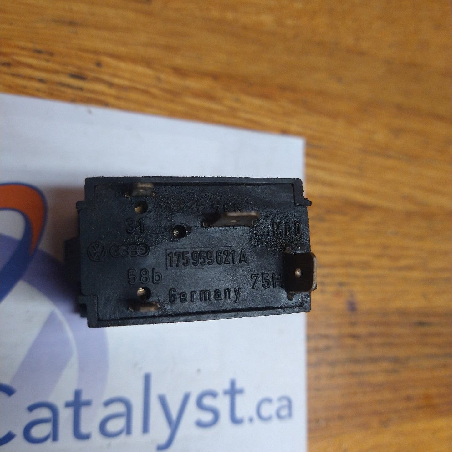 MK1 Rear Defrost SWITCH 175959621A