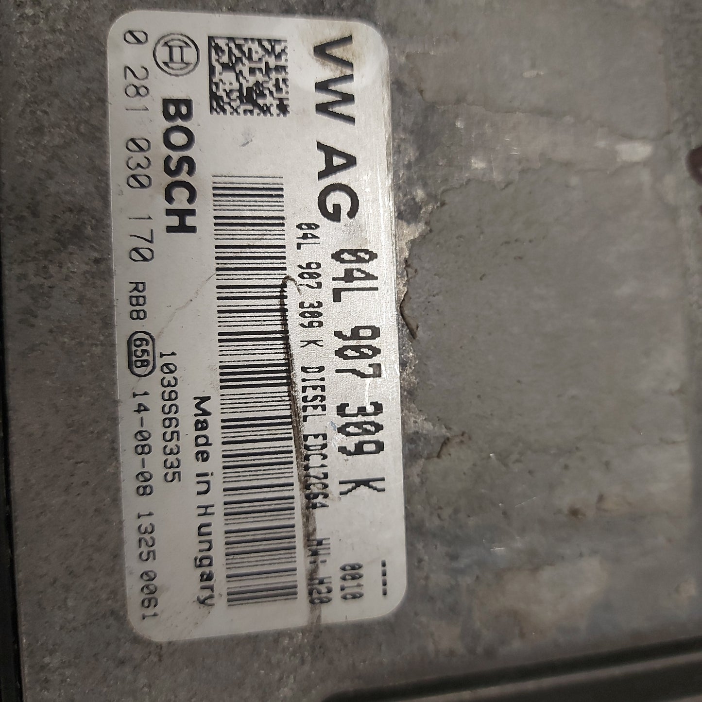 Mk6.5 Jetta tdi ecu