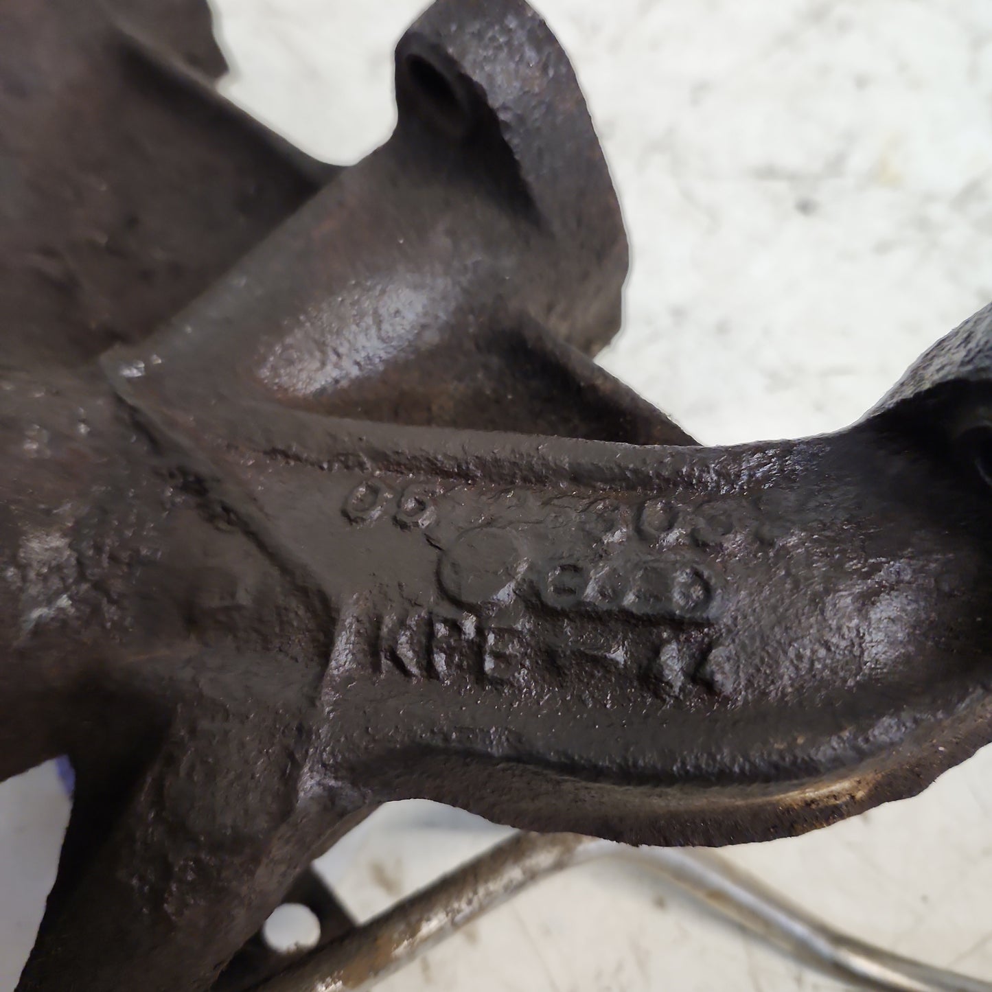 MK2 exhaust manifold - gas