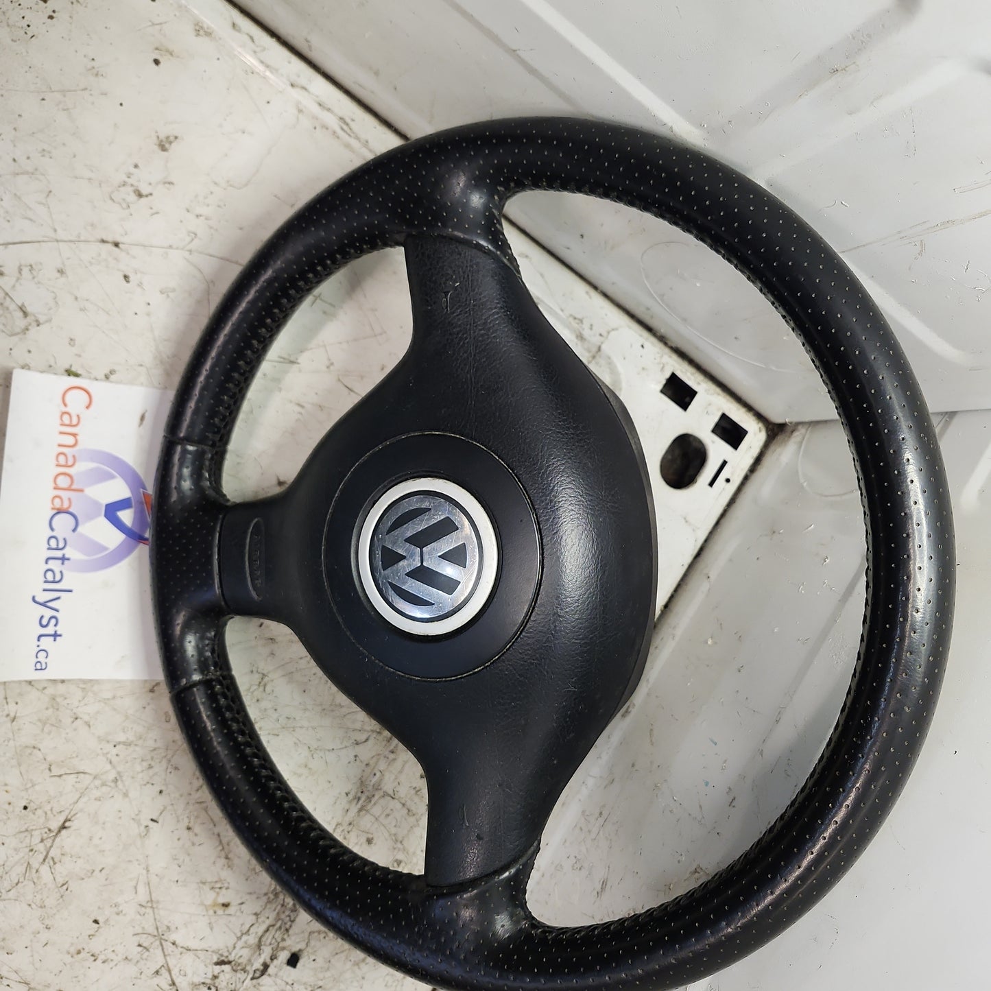 Mk4 Euro perforated Leather steering wheel