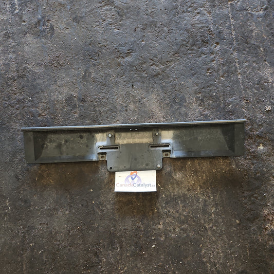 Cabriolet plate holder