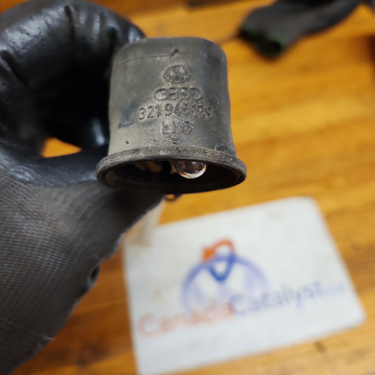 Cabriolet front bumper light 321945139