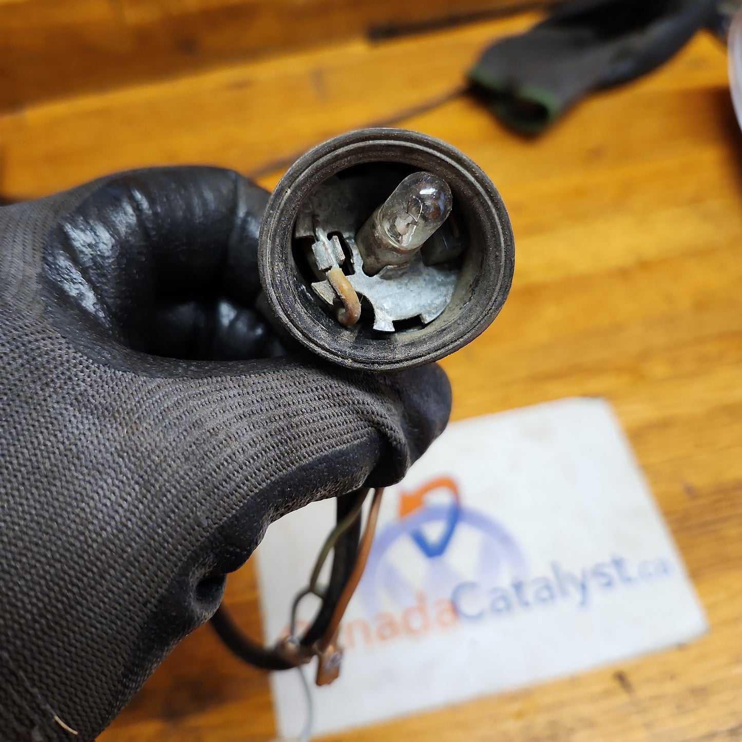 Cabriolet front bumper light 321945139