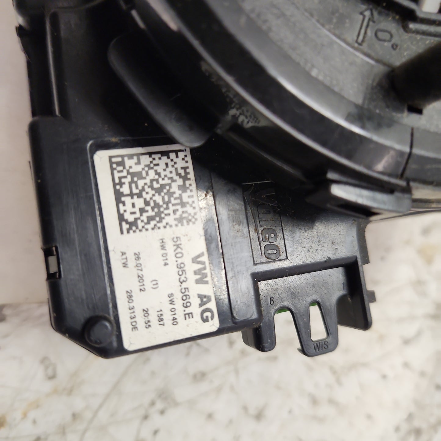 B7 clock spring 5k0953569E