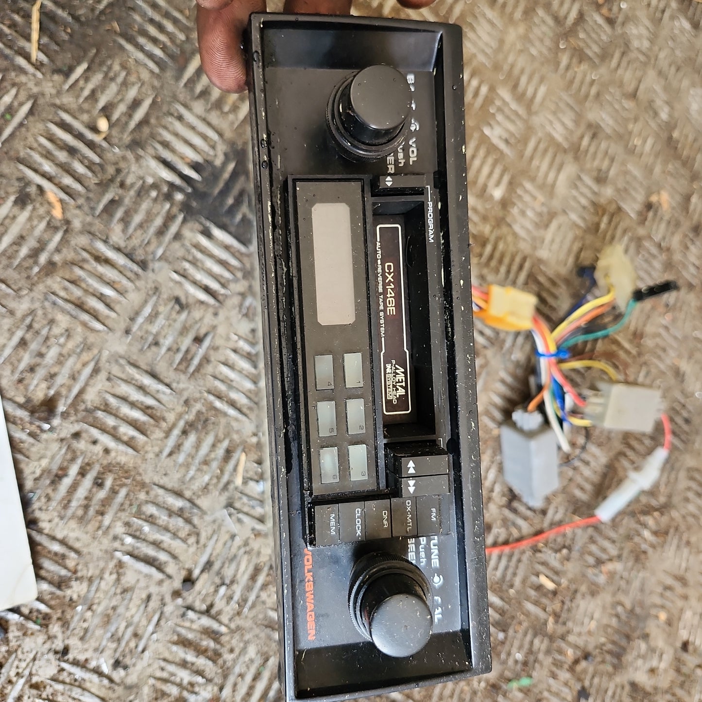 Mk2 radio cassette