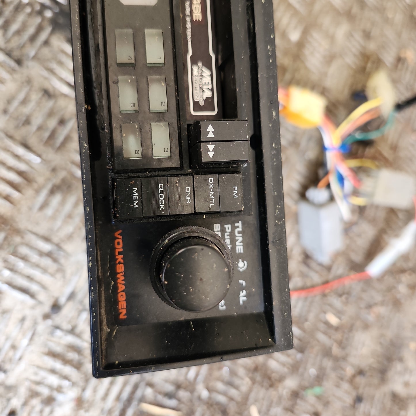 Mk2 radio cassette