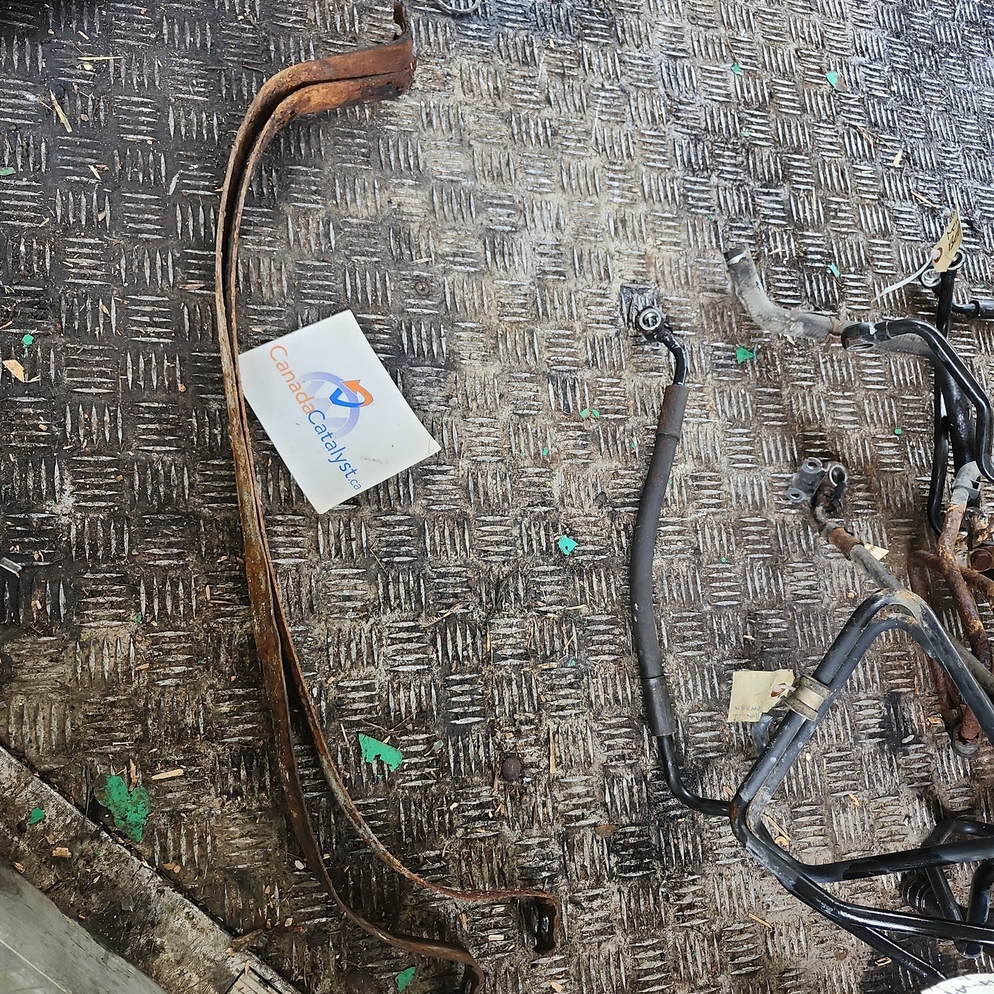 Mk2 fuel tank straps