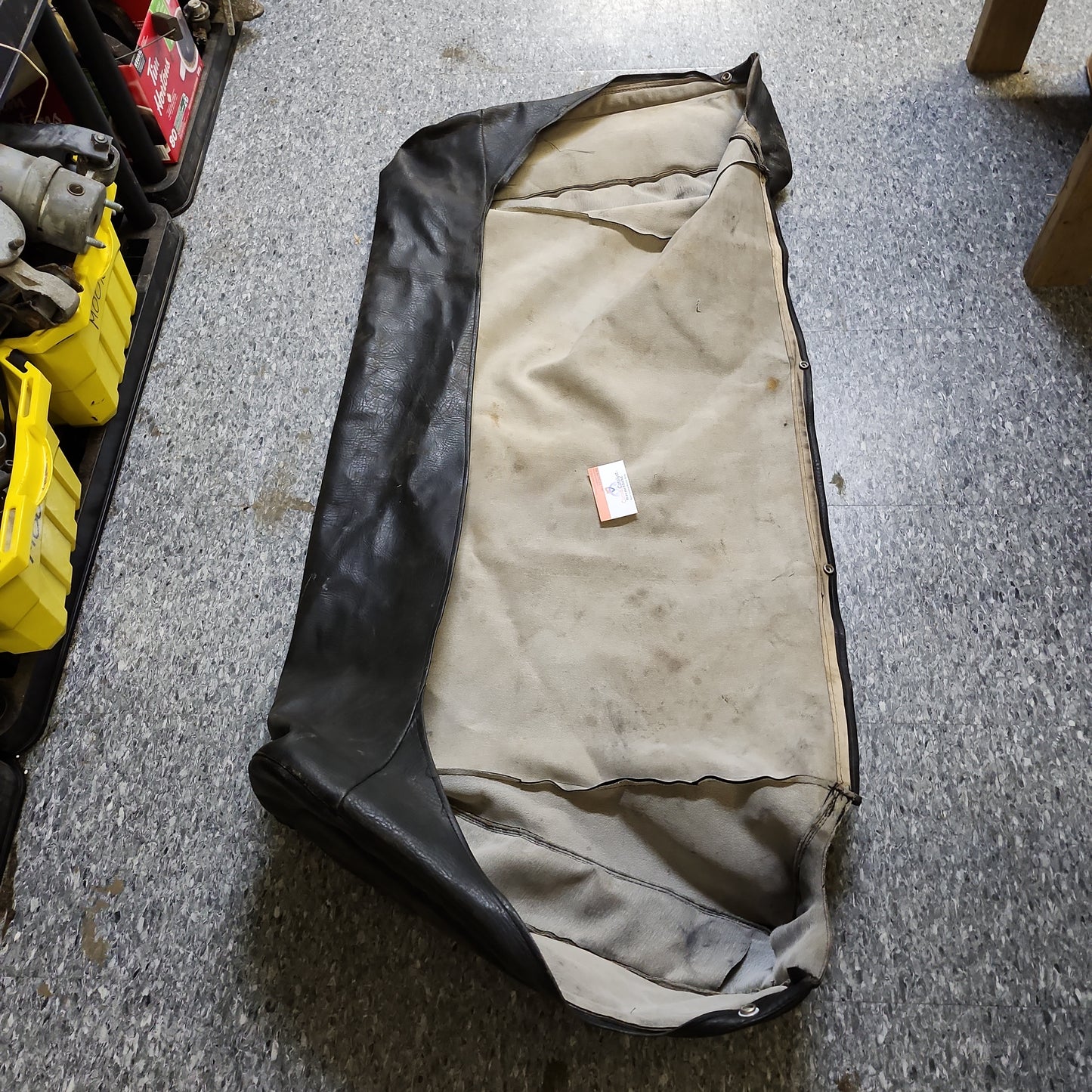Black Mk1 cabriolet soft top cover