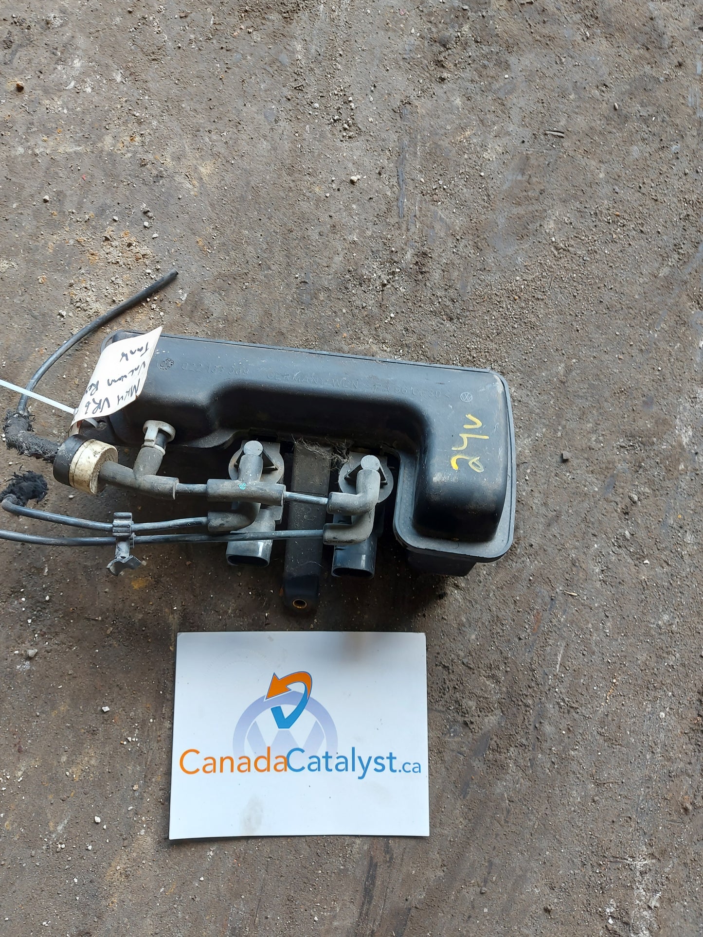 MK4 VR6 24V Vacuum Reservoir Tank 022133909