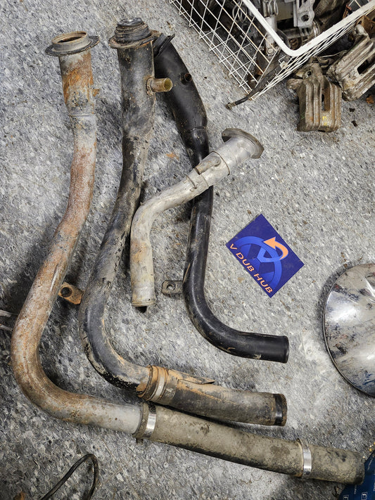 Cabriolet filler neck, black