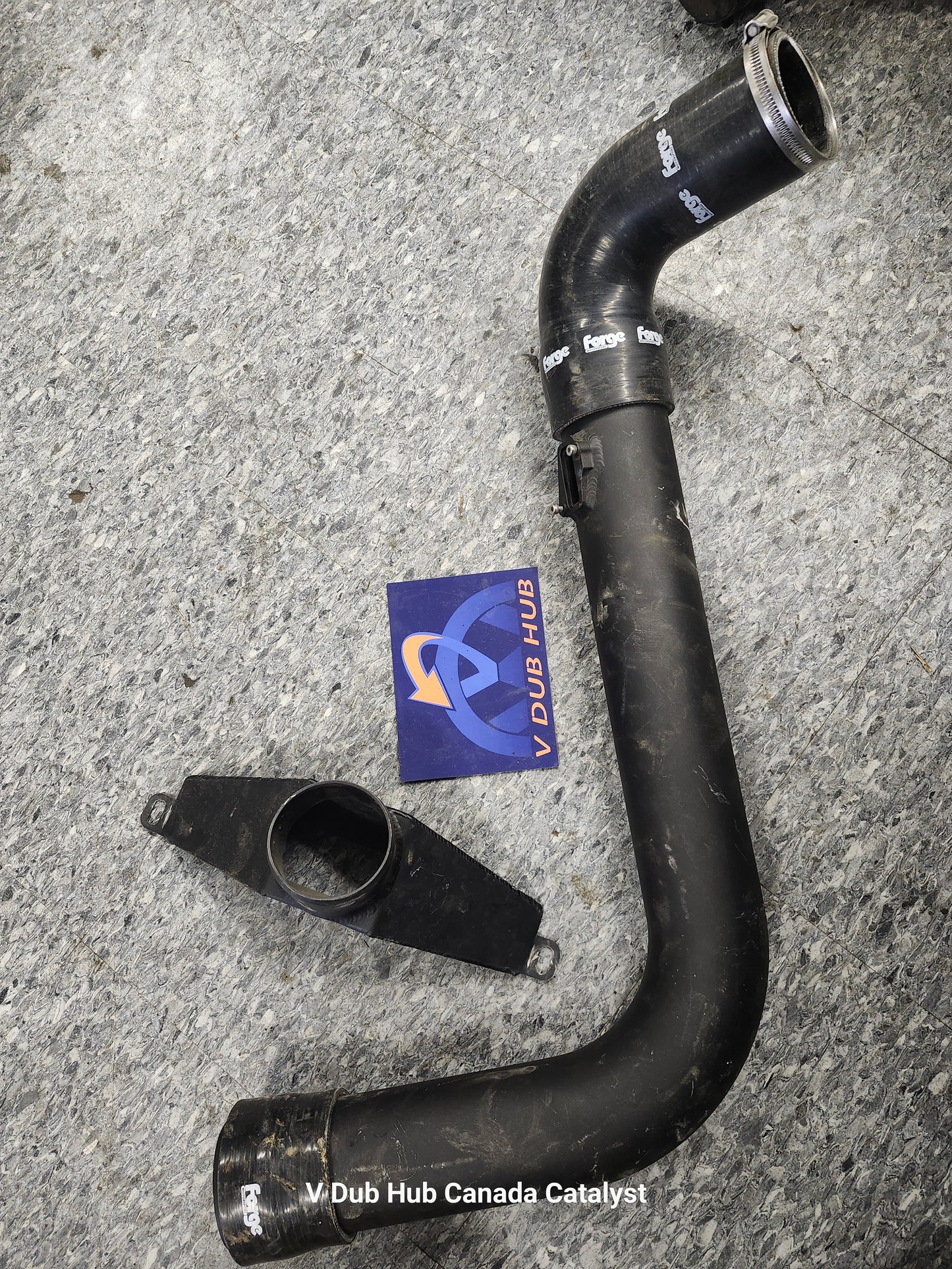 MK5 Forge cold air intake PIPE