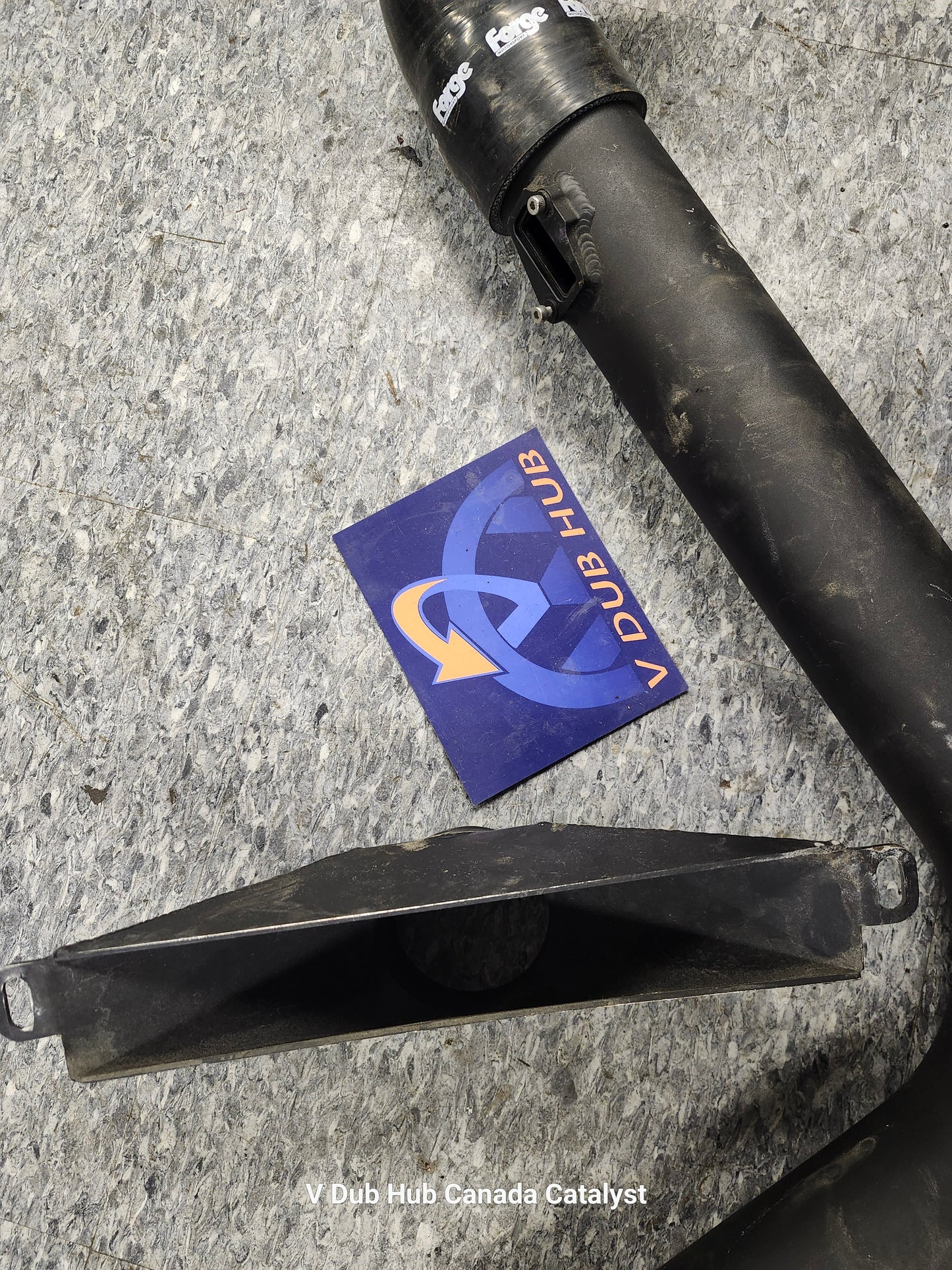 MK5 Forge cold air intake PIPE