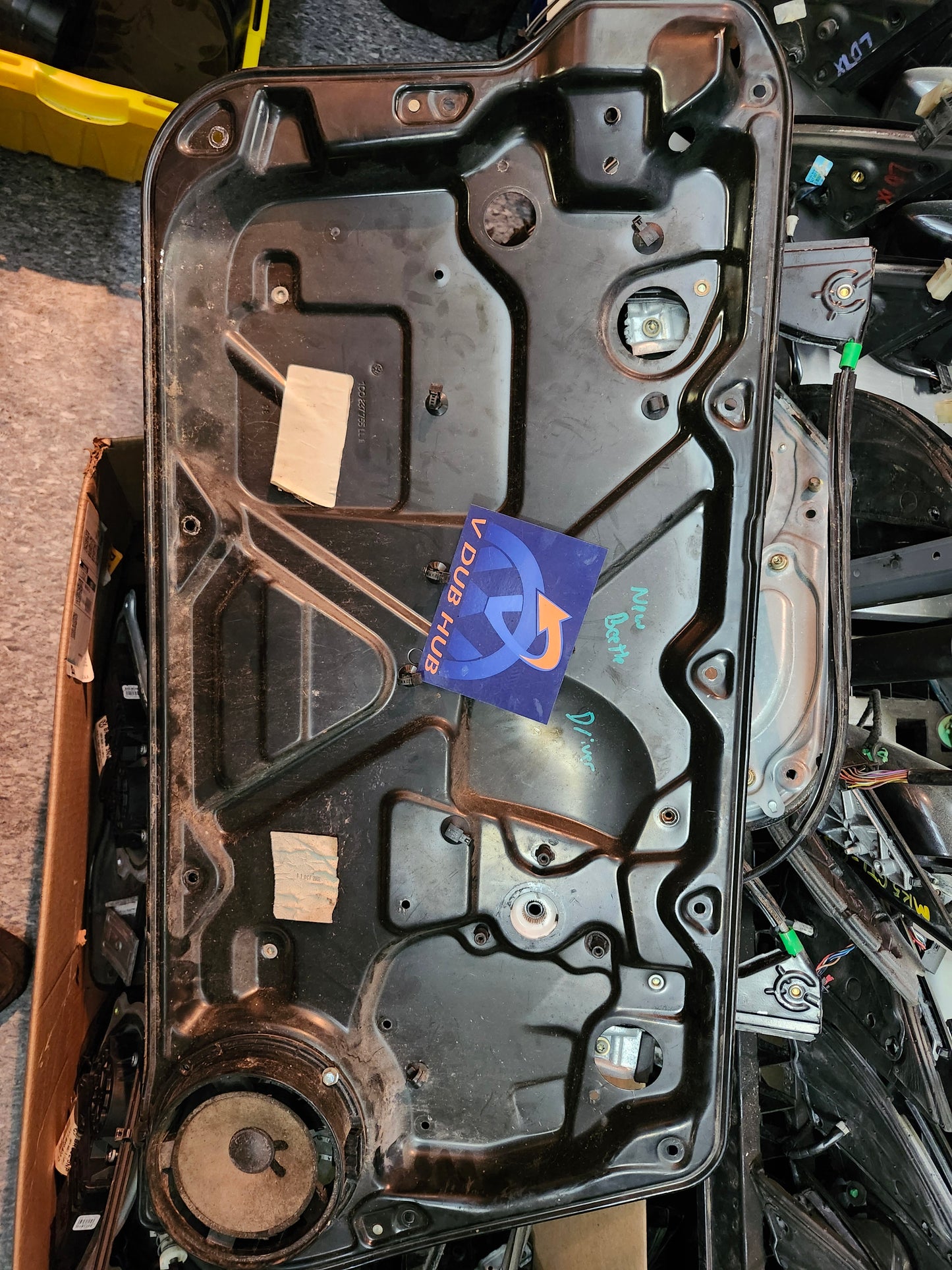 New beetle driver side window regulator