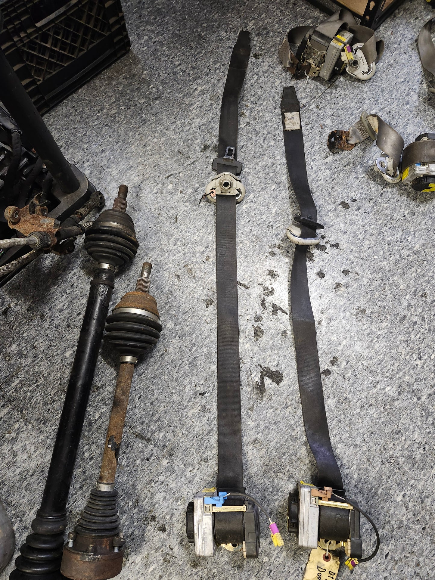 MK4 Golf 2 Door Front SEAT BELT set