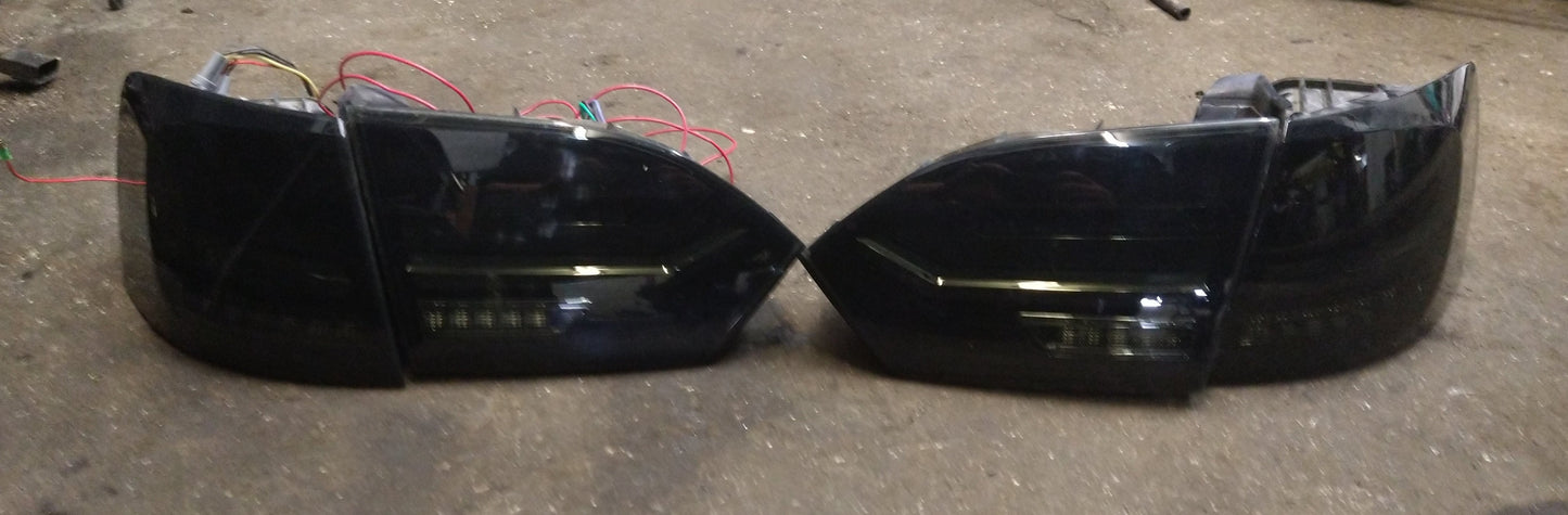 MK6 Jetta Sedan Tail Light Set - darkest tint