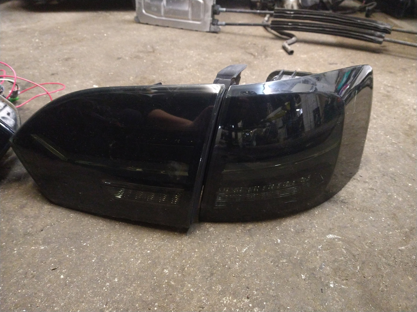MK6 Jetta Sedan Tail Light Set - darkest tint
