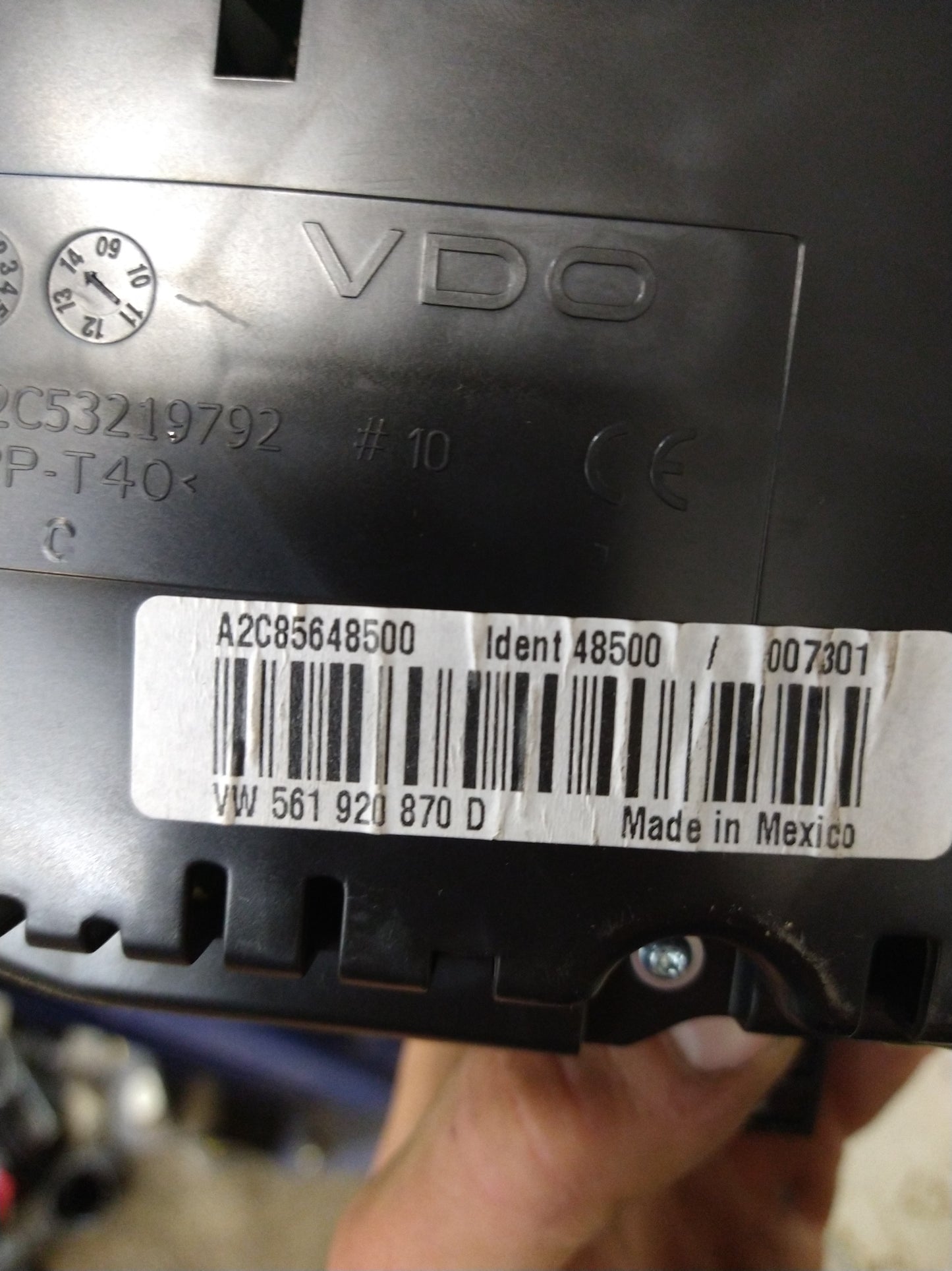 B7 Instrument Cluster 561920870D