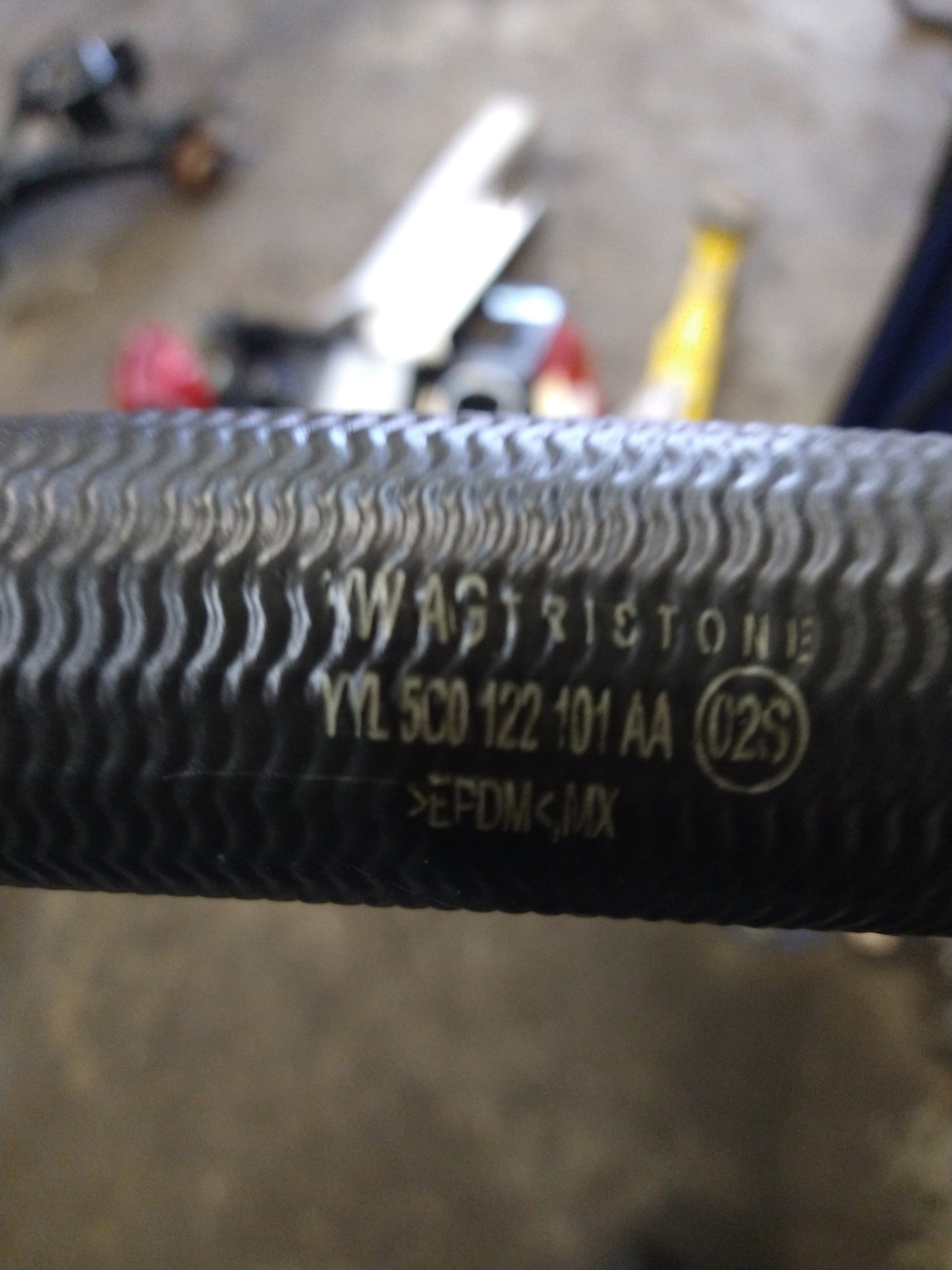 B7/MK6 Upper Radiator Hose 5C0122101AA