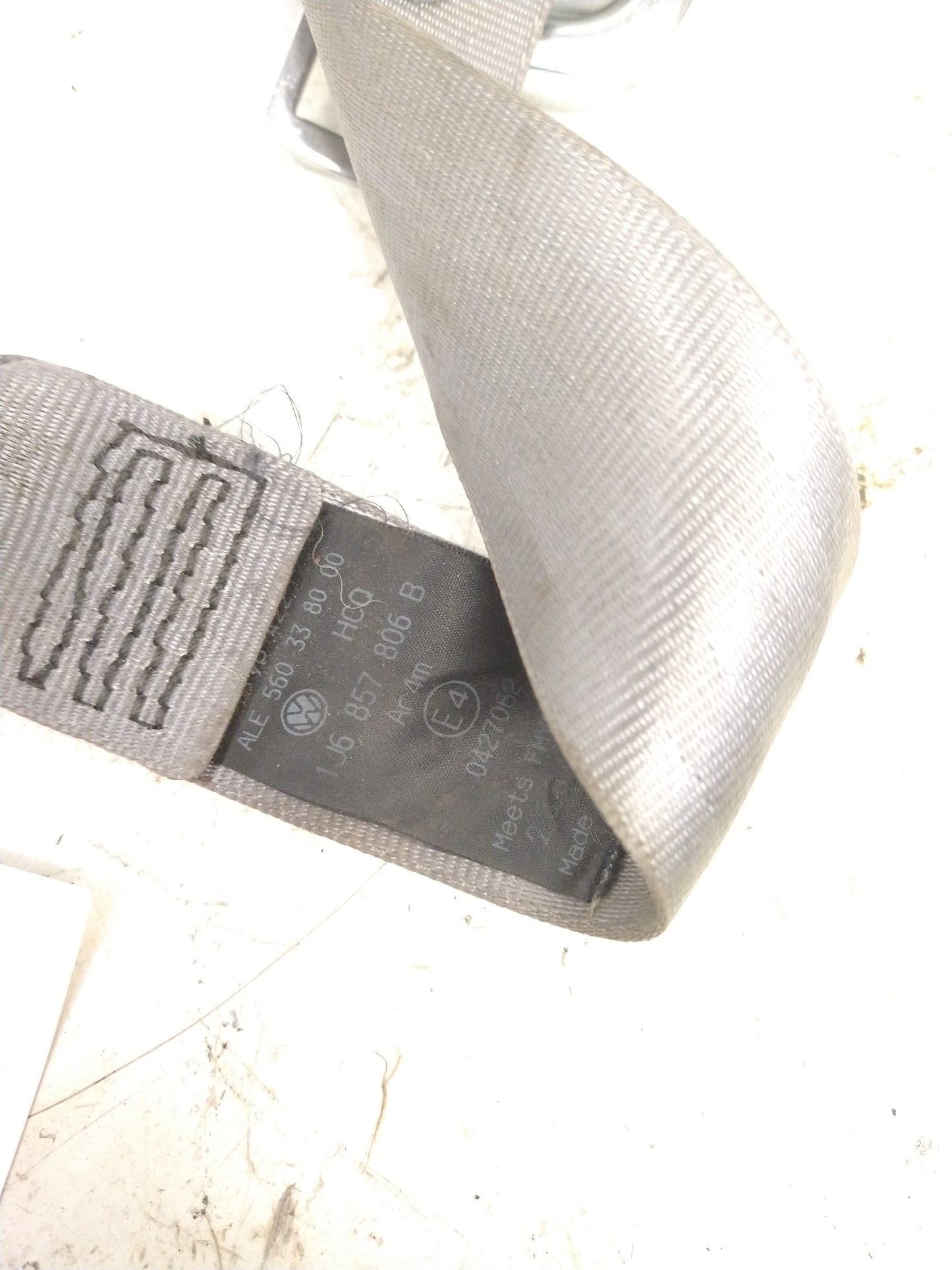 MK5 Rear Passenger SEAT BELT 1J6857806B