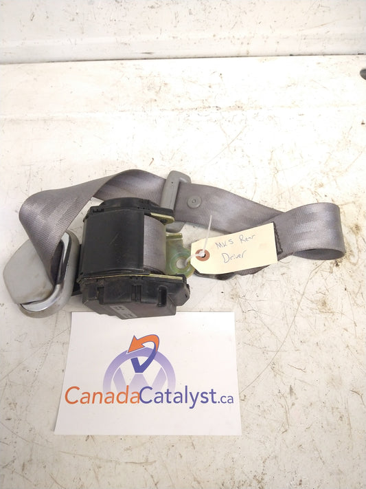 MK5 Rear Driver SEAT BELT 1J6857805B