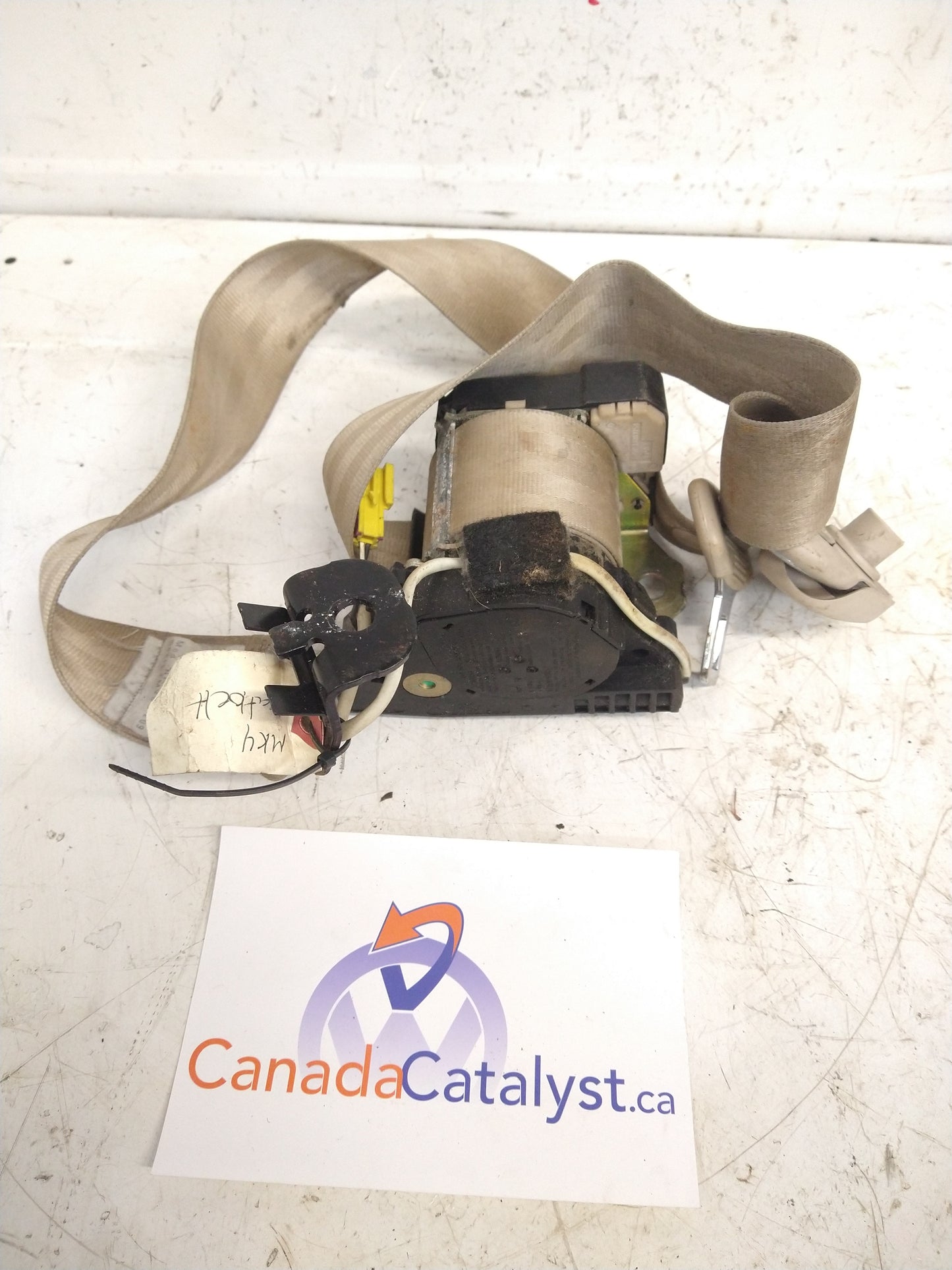 MK4 Beige/Tan Front Driver SEAT BELT 1J4857705T