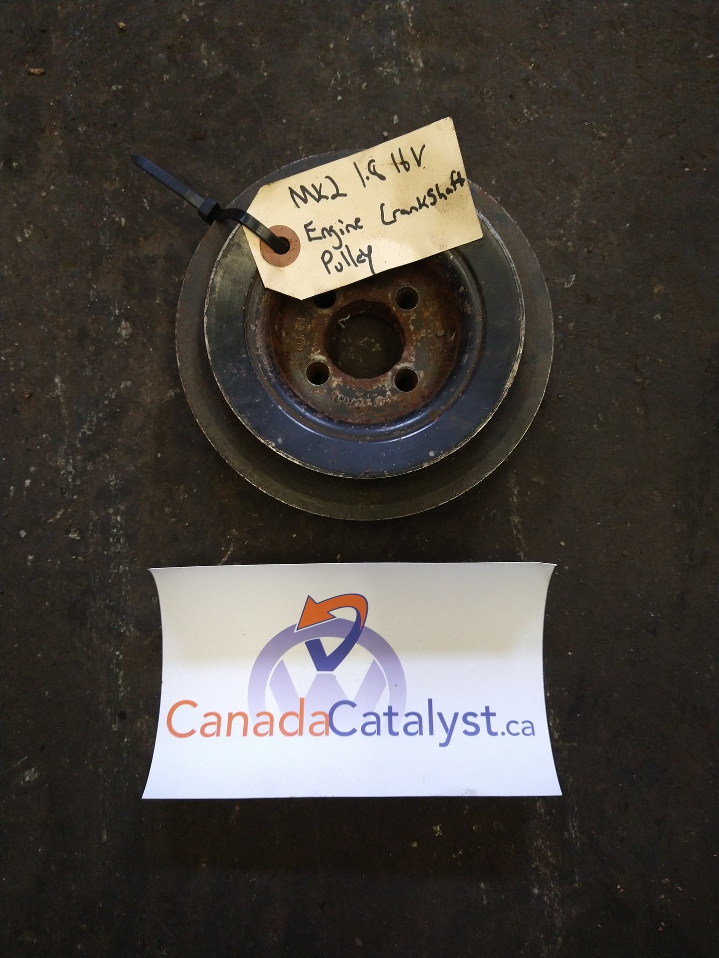 MK2 1.8L 16V Engine Crankshaft Pulley 027105243