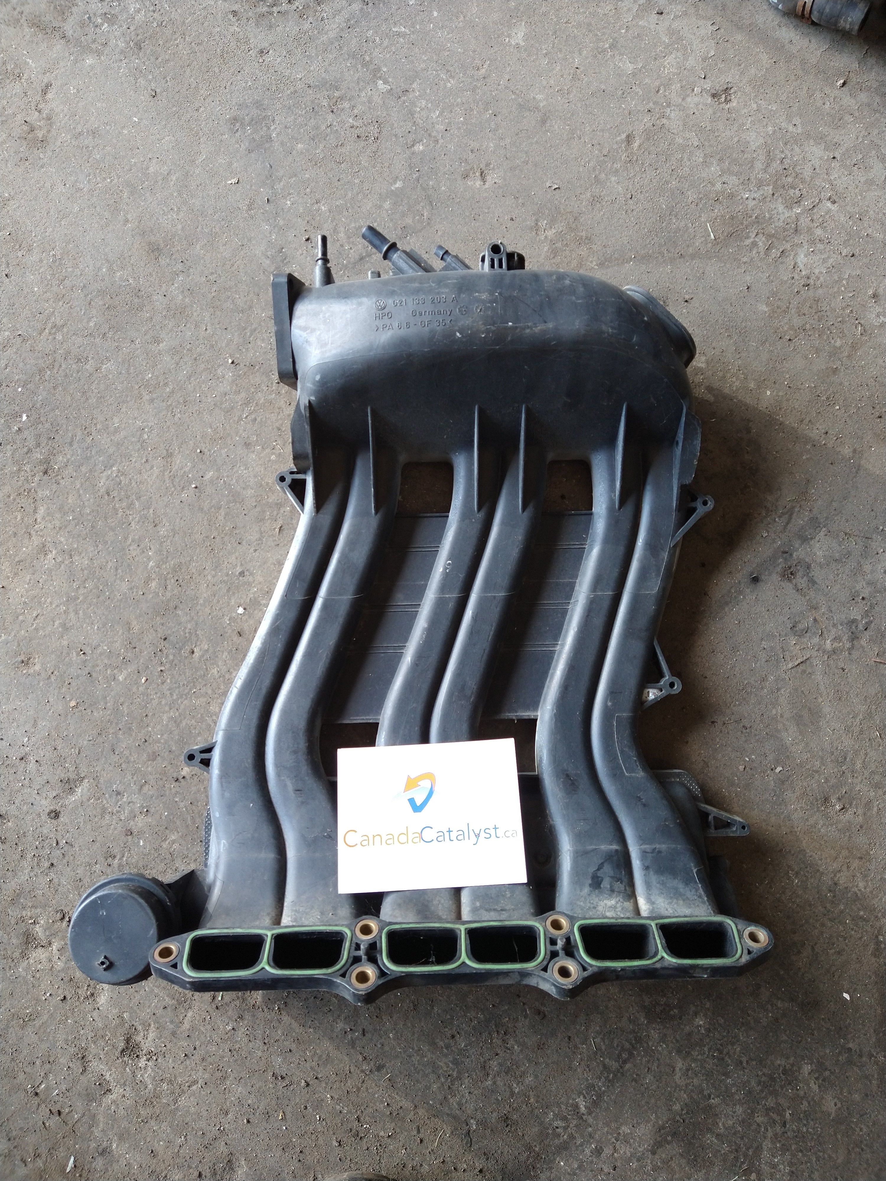 MK4 12V VR6 Upper Intake Manifold 021133203A V DUB HUB