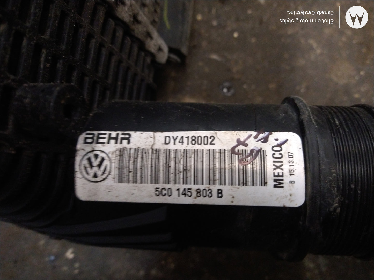 B7 Cooler 5C0145803B