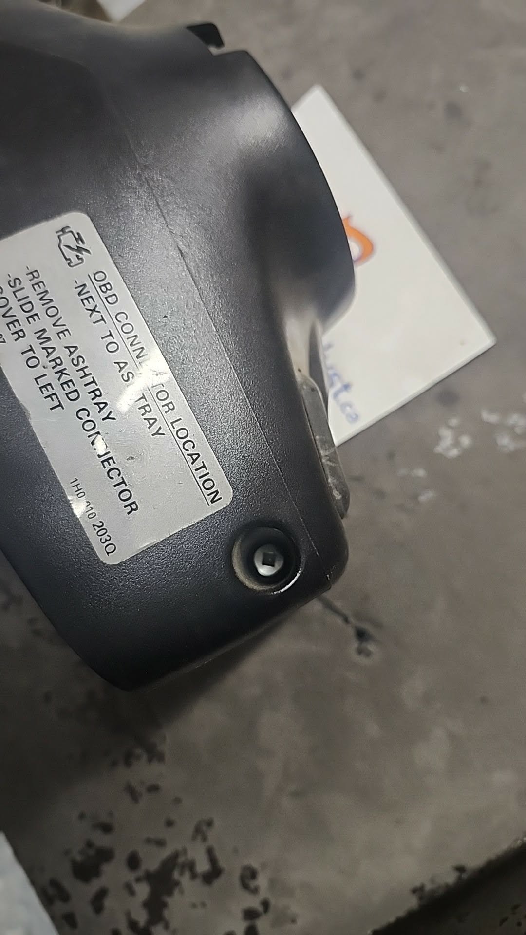 Mk3 tilt, steering collumn clamshell