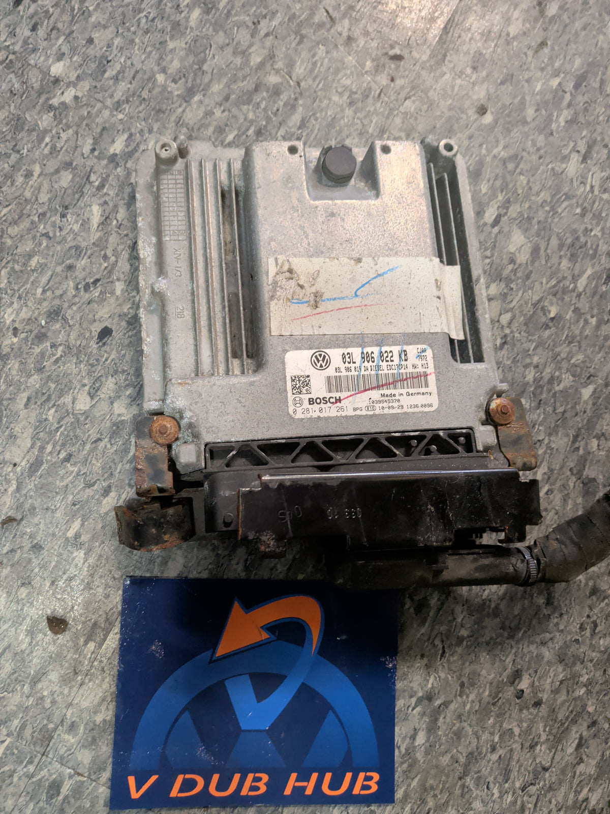Cjaa ecu 03L906022KB