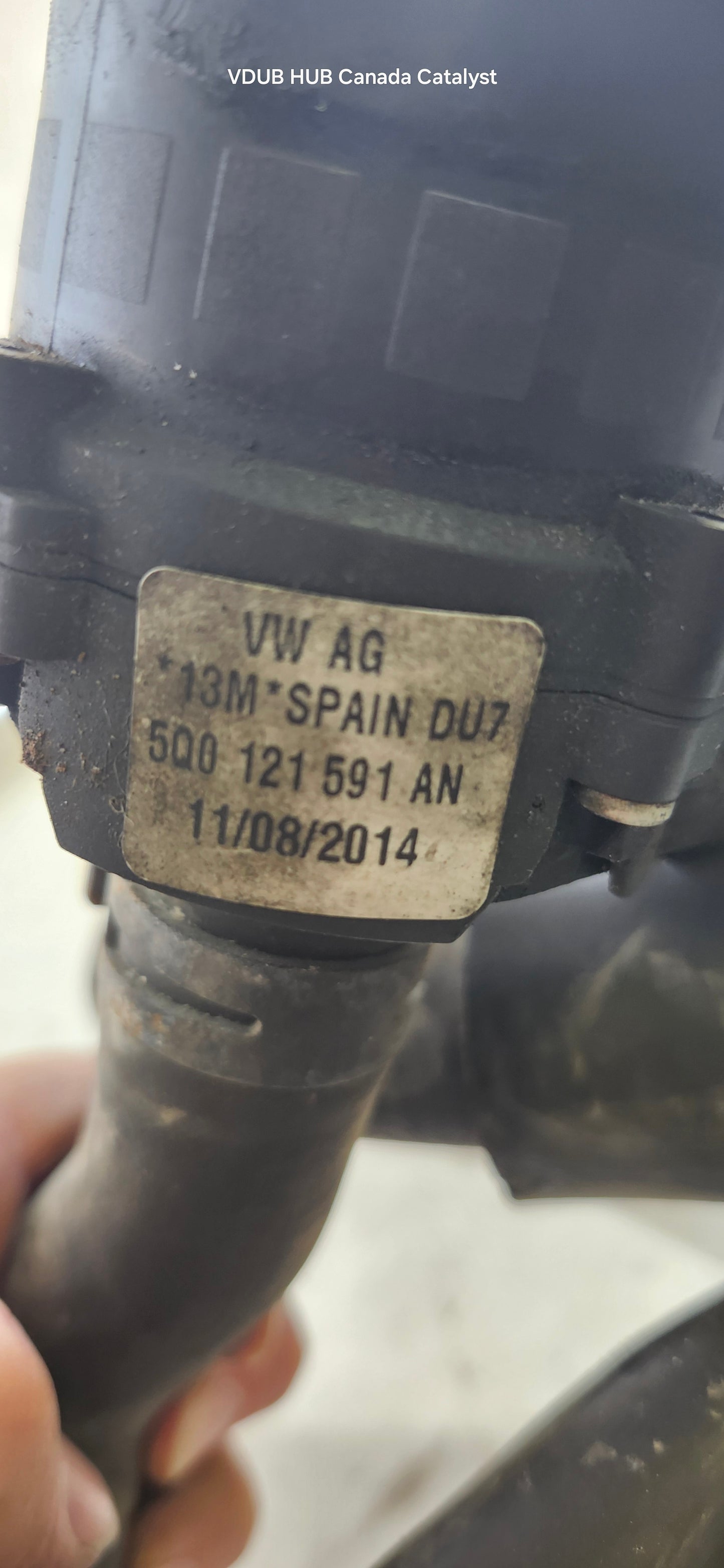 B7 Coolant Line Set Up