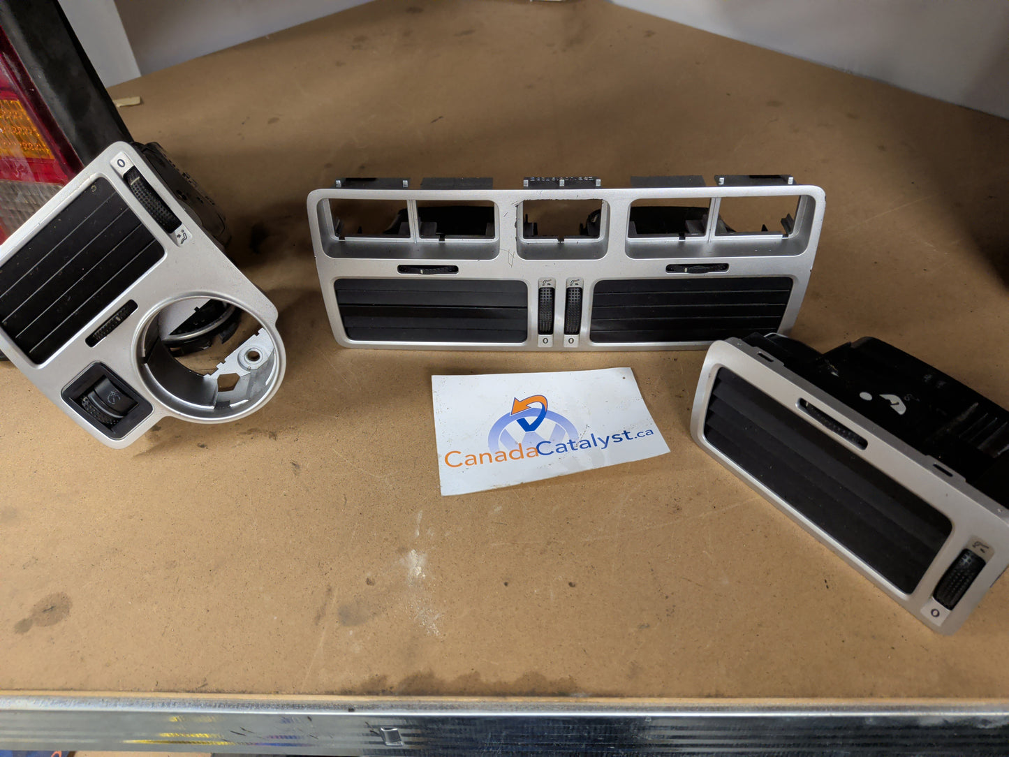 City Jetta lay flat chrome vents
