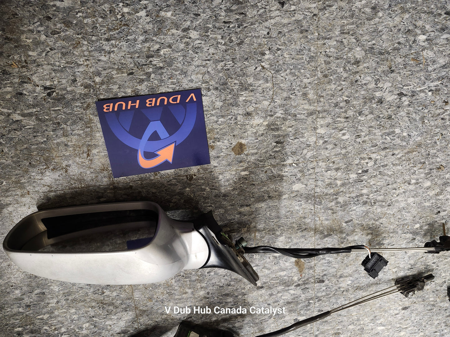 MK4 Passenger Side MIRROR silver