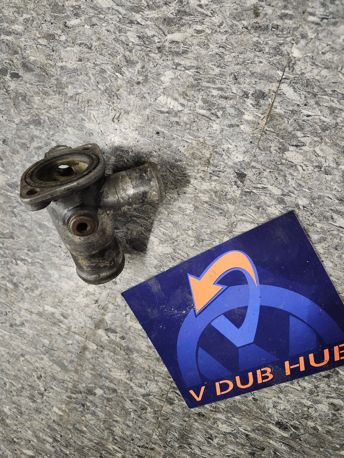 MK2 Front Of Head Coolant FLANGE 026121133