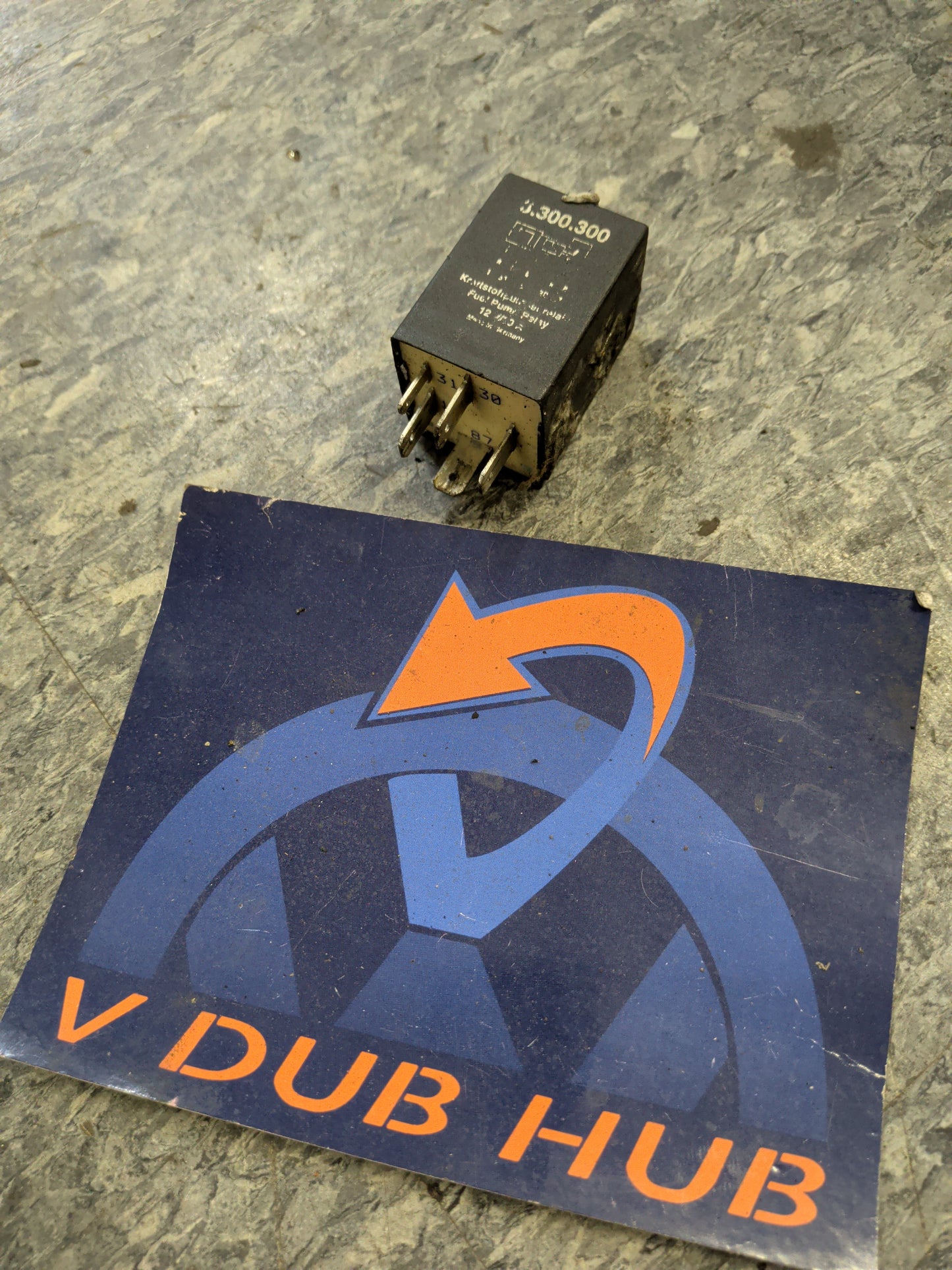 Mk1 fuel pump RELAY