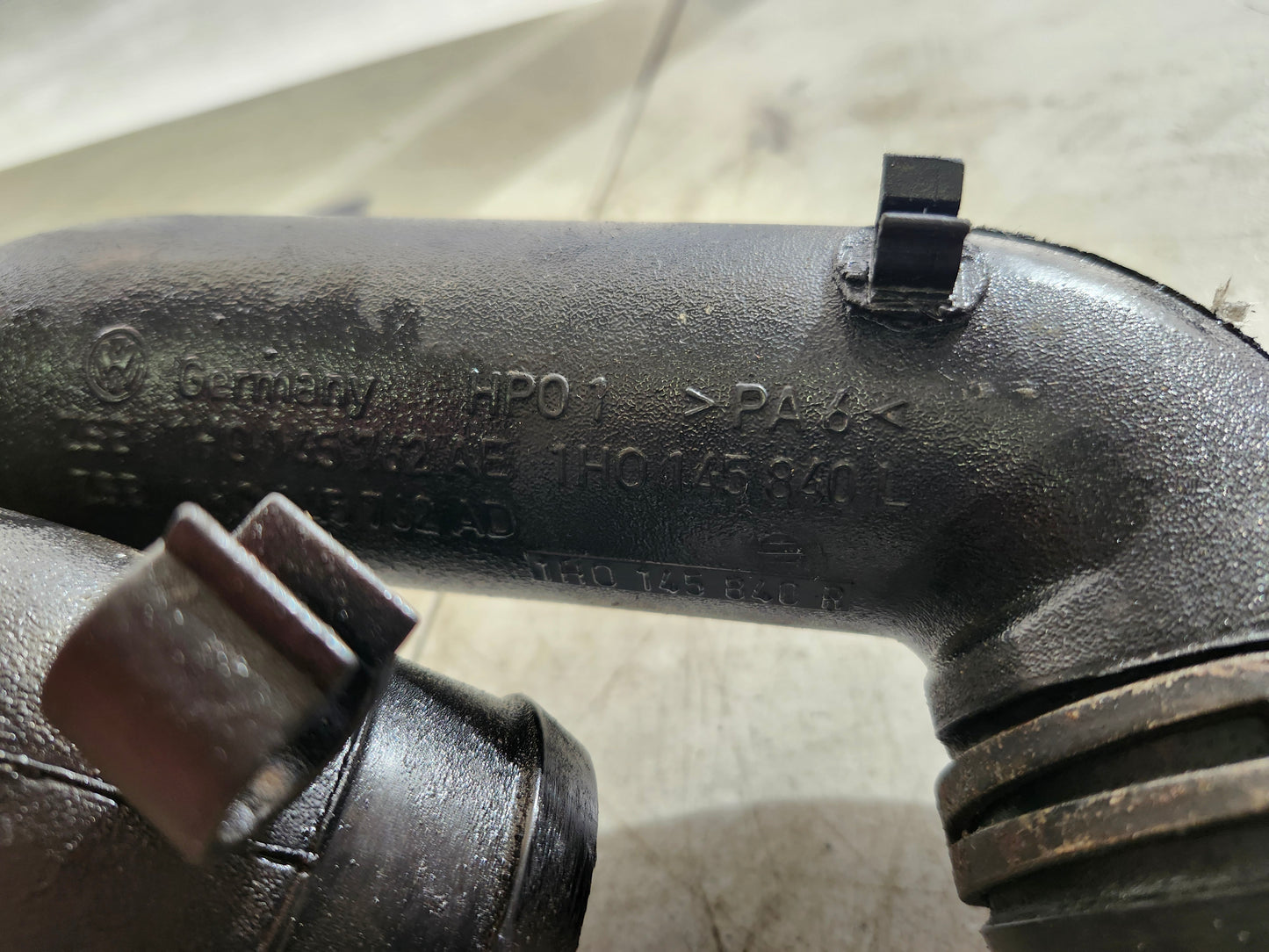 MK3 Turbo Intercooler PIPES 1H0145840AL 1H0145840R