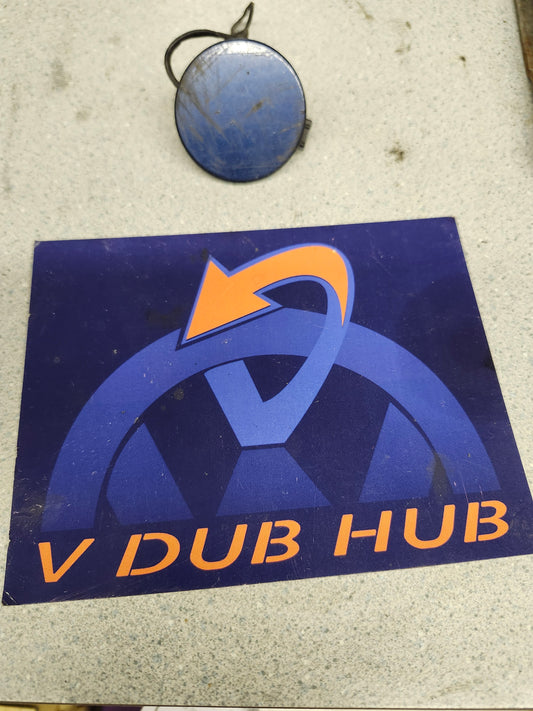 Mk6 jetta front bumper tow hook cover