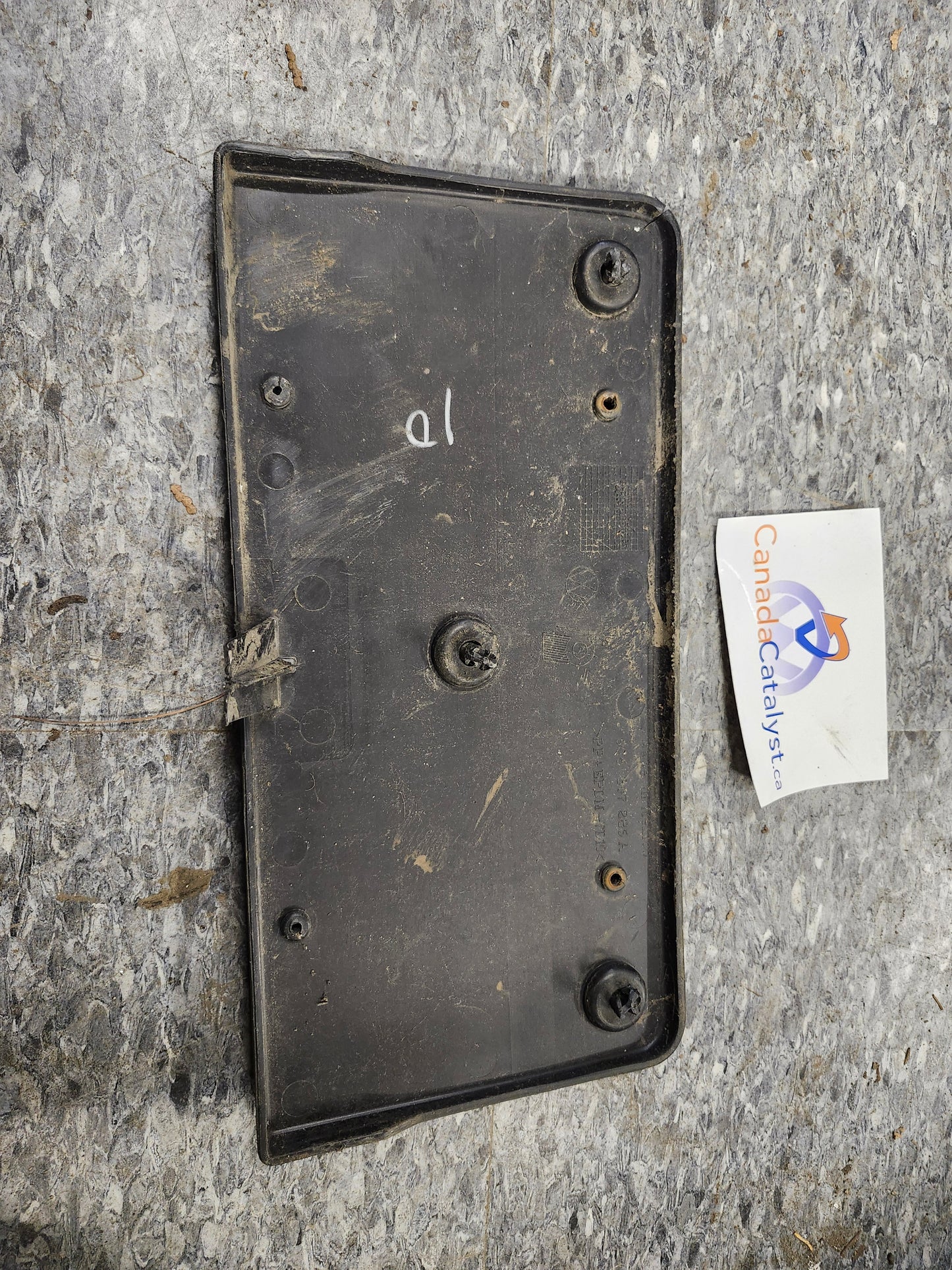 Mk6 jetta plate holder