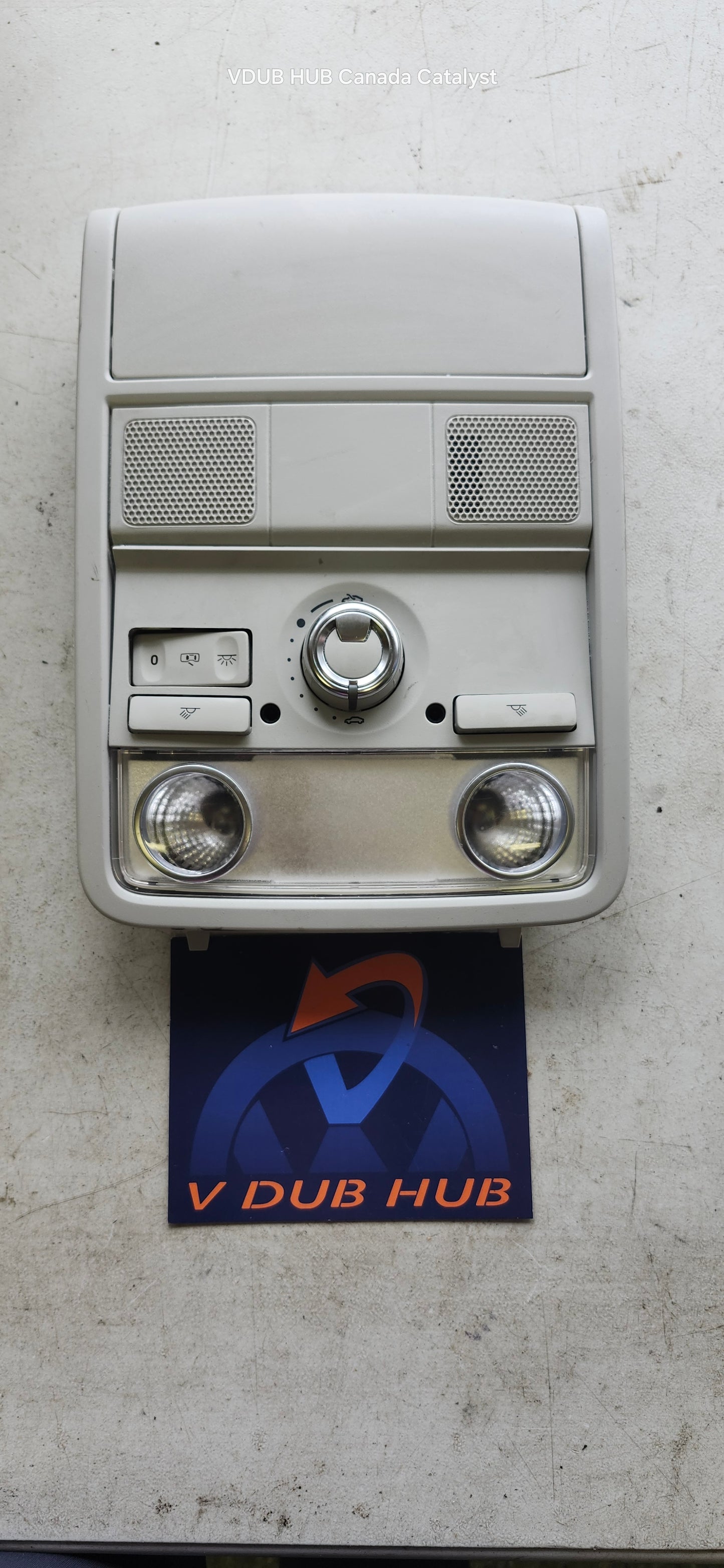 B7 Roof Controls MAP LIGHT