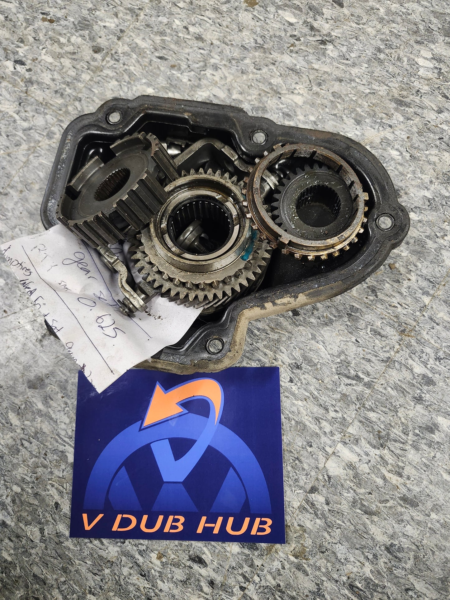 5th gear set, low ratio