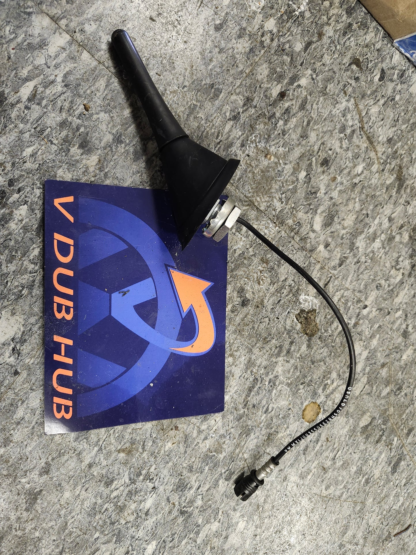 MK4 ANTENNA BASE AND stubby WHIP