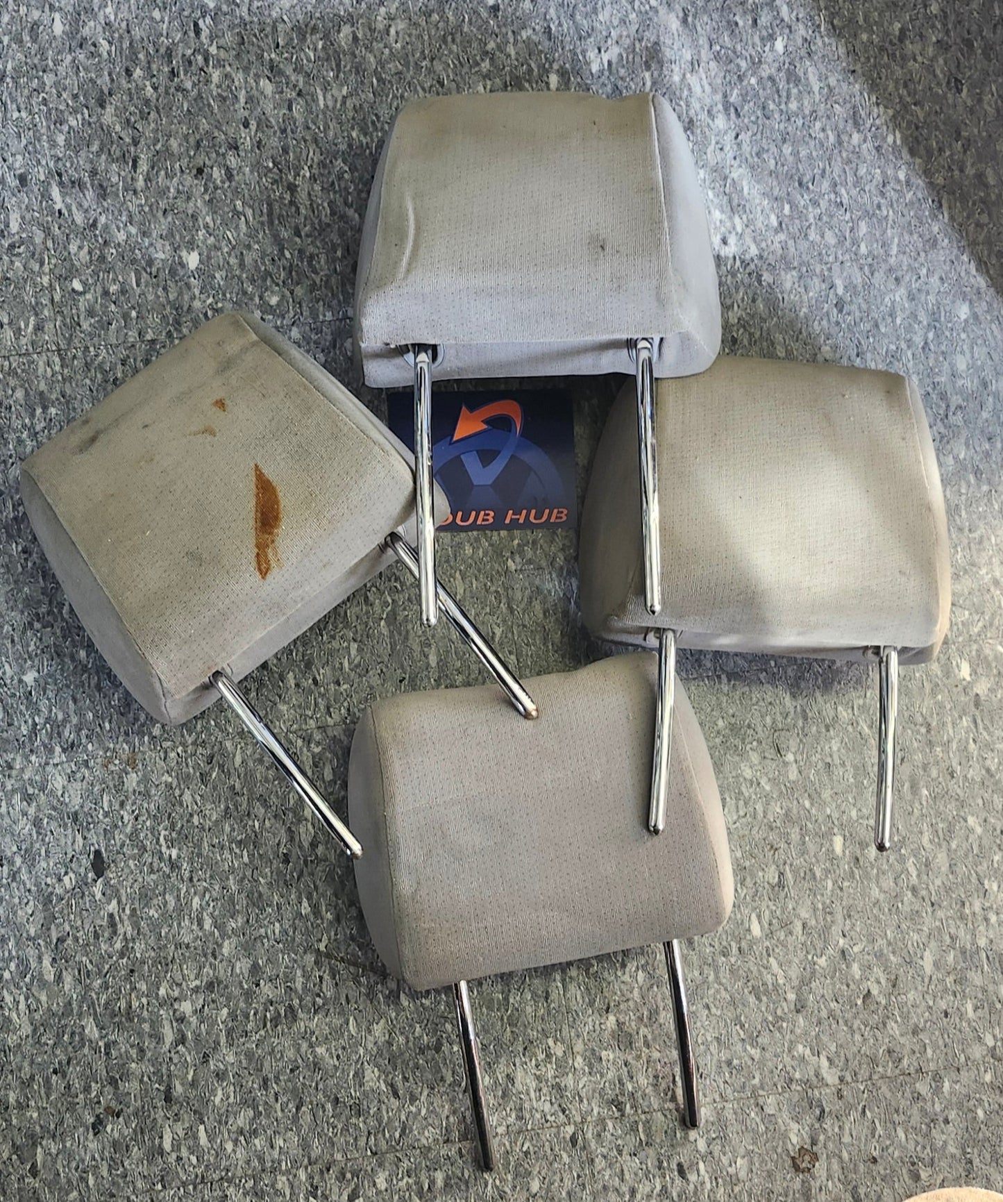 T4 Eurovan Headrest Grey