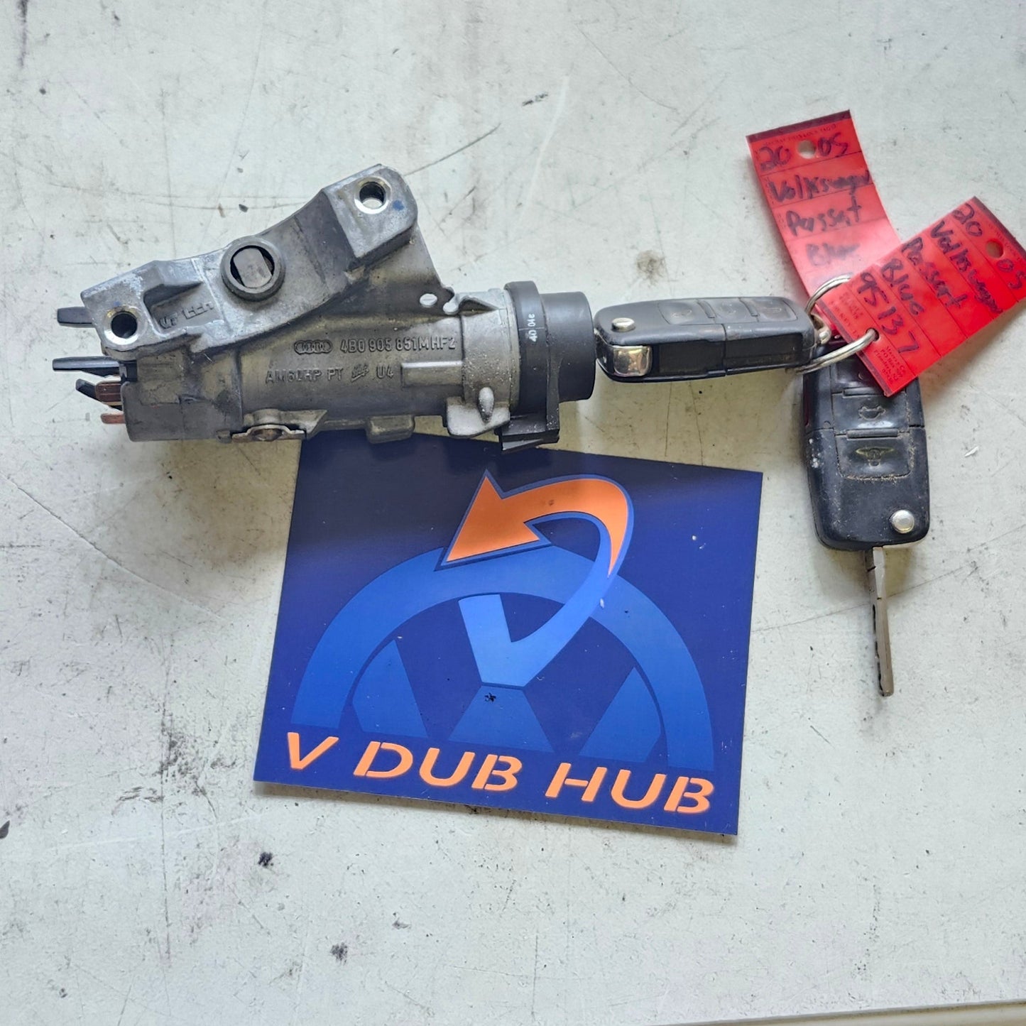 B5 Passat Ignition and Key