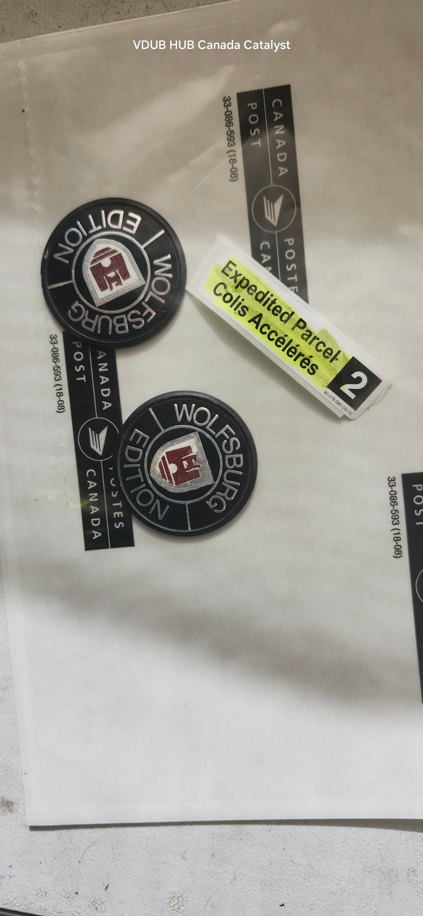 MK1 Wolfsburg Emblem Set